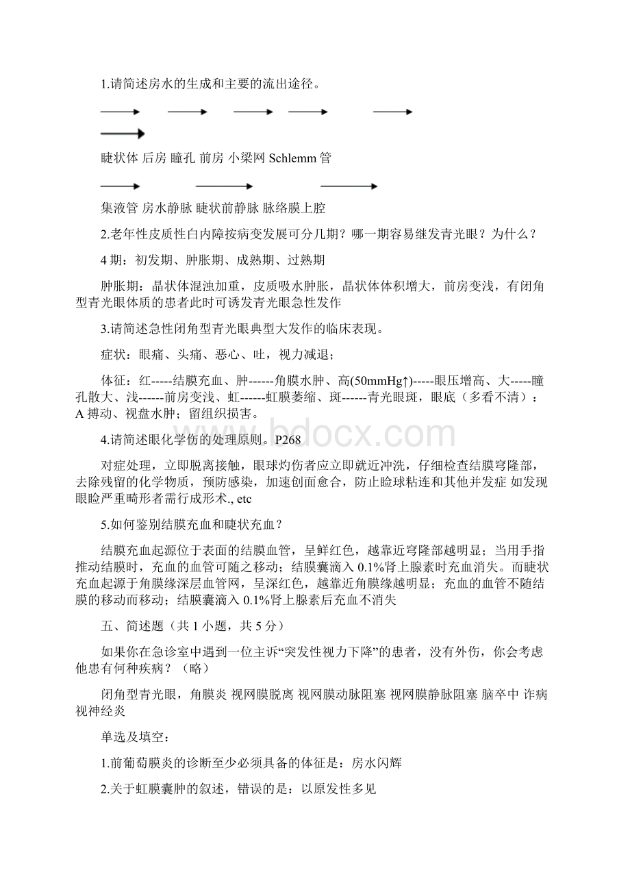 眼科学试题附答案.docx_第2页