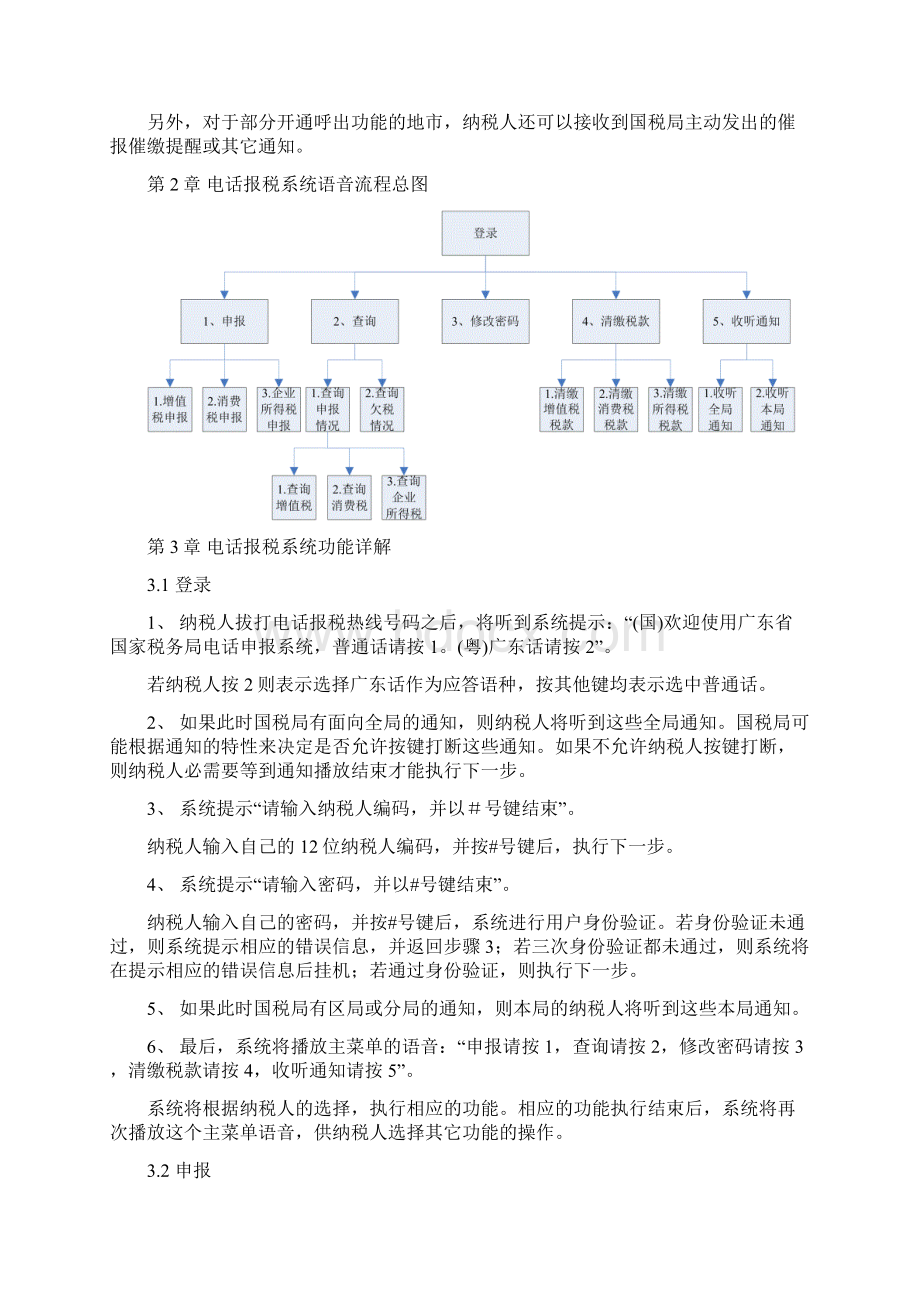 广东省国税局电话报税系统纳税人使用手册v.docx_第2页