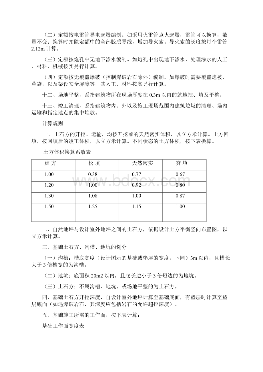 山东省建筑工程消耗量定额说明计算规则及综合解释最全.docx_第3页