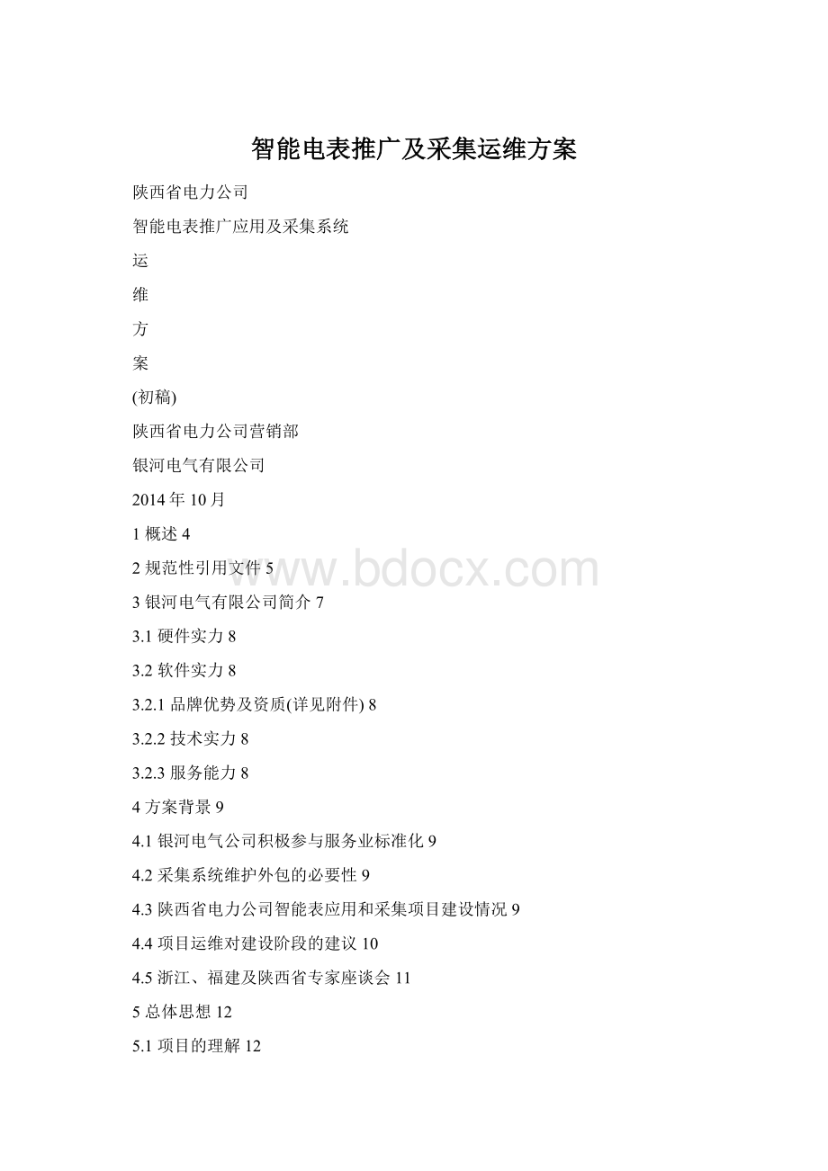 智能电表推广及采集运维方案Word下载.docx_第1页