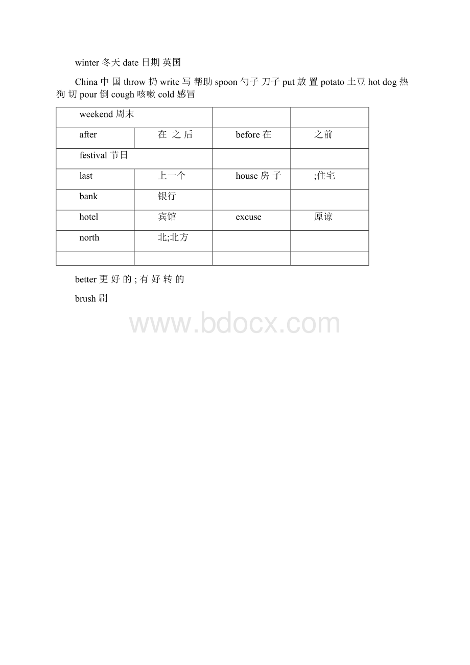 陕旅版小学六年级英语复习资料Word格式.docx_第2页