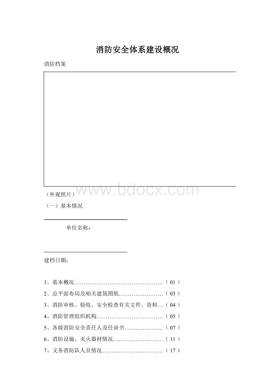 消防安全体系建设概况文档格式.docx_第1页