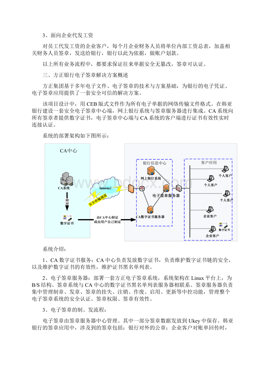 韩亚银行电子签章应用方案之欧阳体创编Word格式.docx_第2页