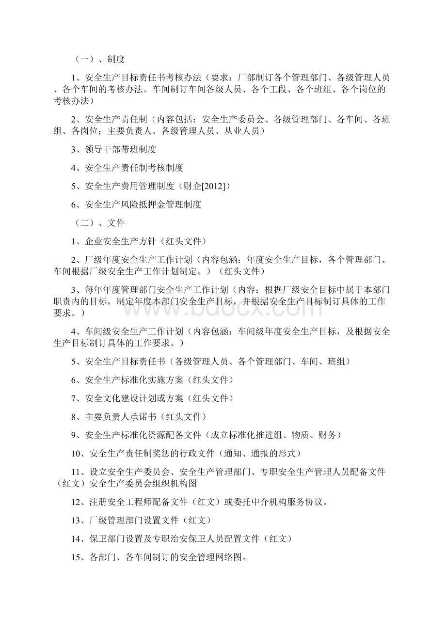 安全生产标准化管理制度台帐记录及其他资料.docx_第2页