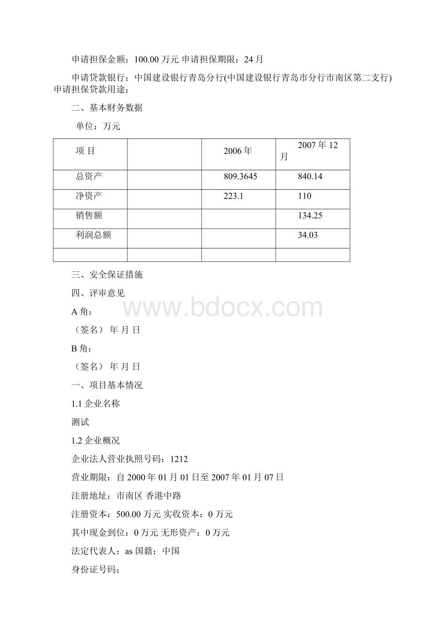 项目评审报告模板doc.docx_第2页