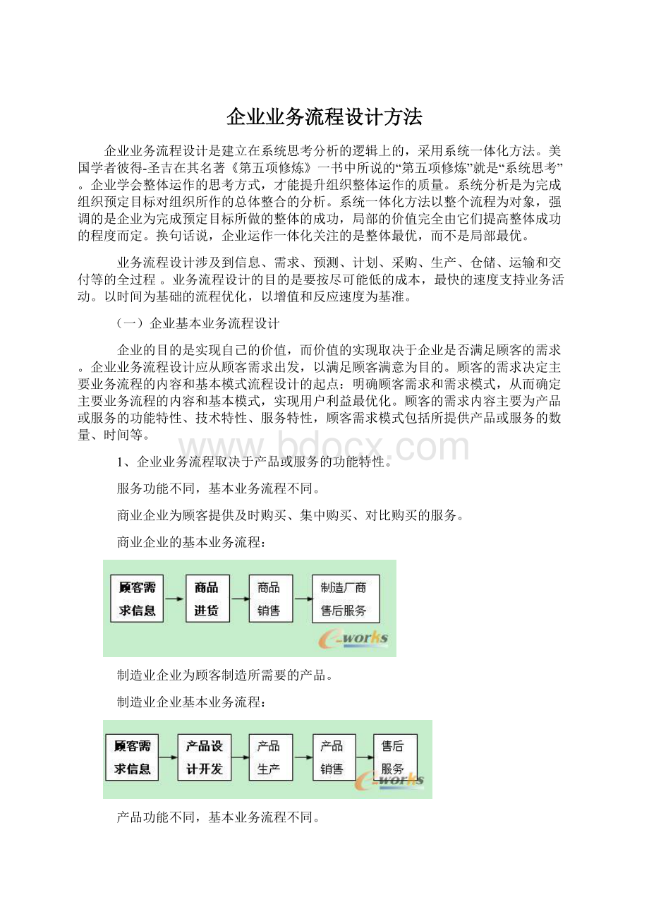 企业业务流程设计方法Word格式文档下载.docx_第1页