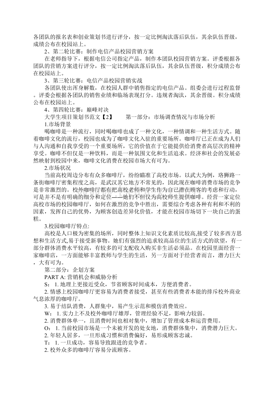 大学生项目策划书范文.docx_第2页