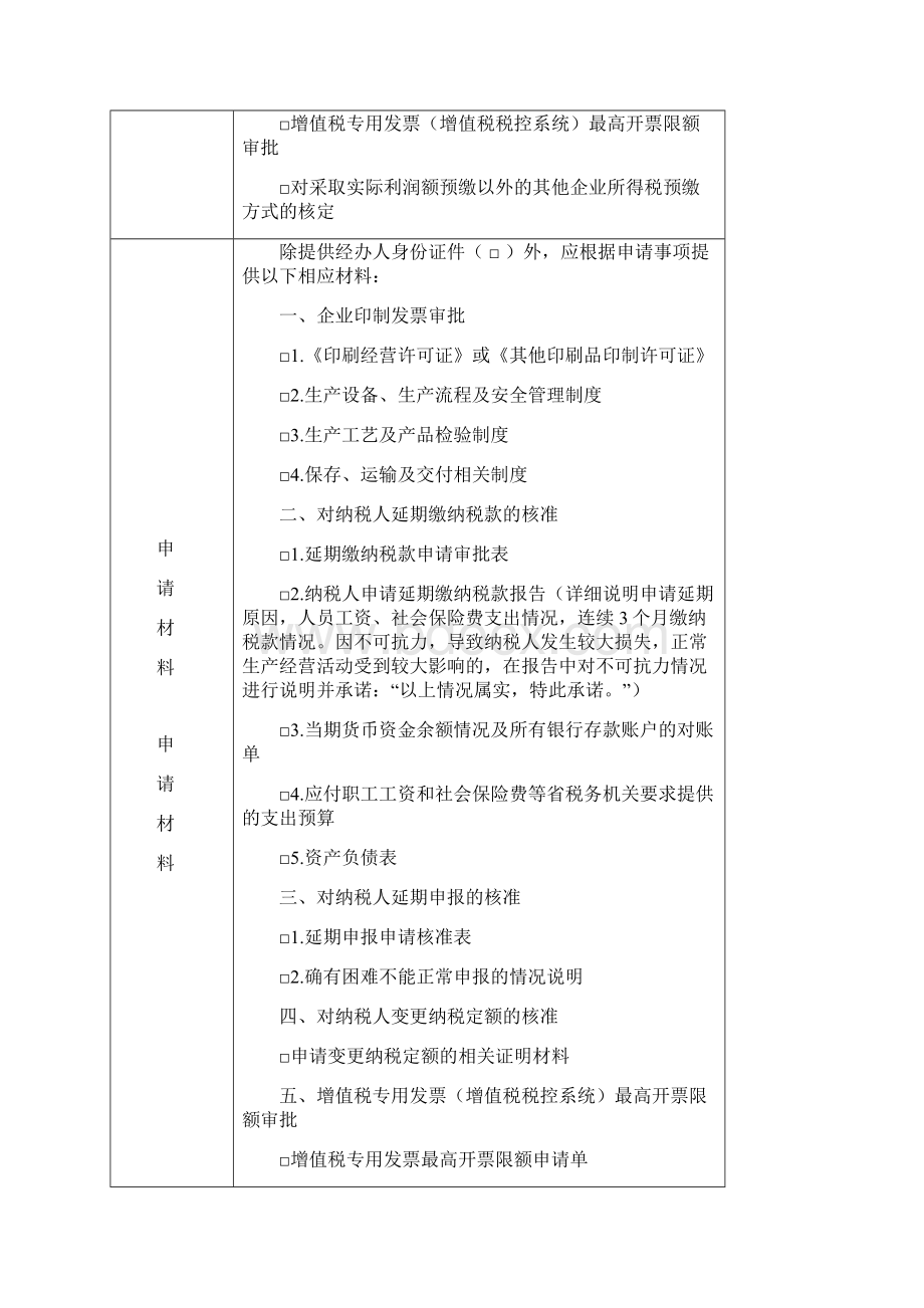 税务行政许可文书样式Word格式.docx_第2页