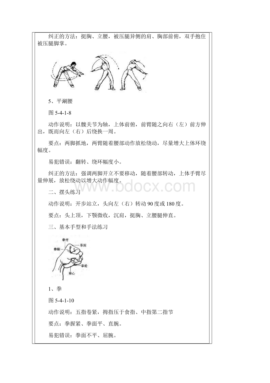 武术基本动作要领备课讲稿文档格式.docx_第3页