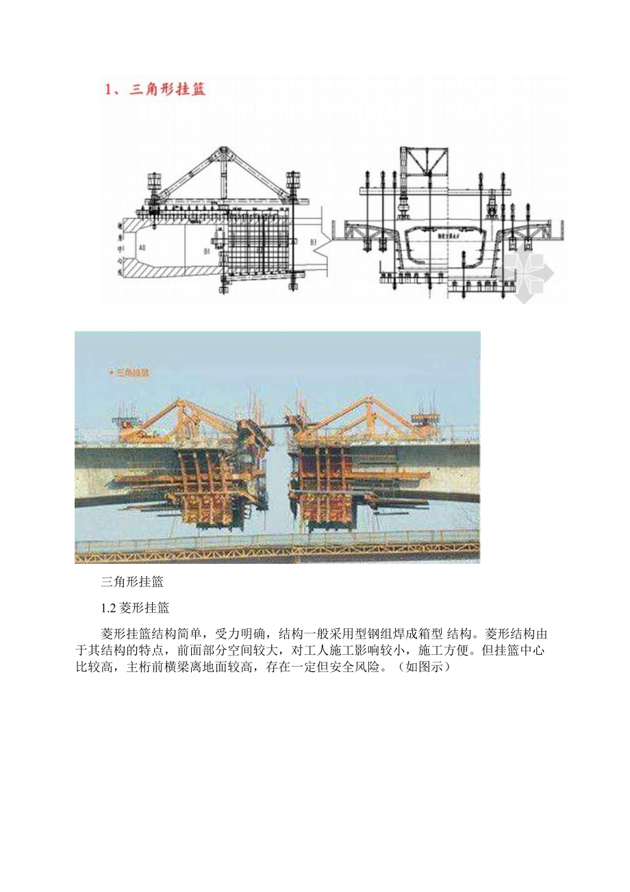 菱形挂篮施工工艺标准Word文件下载.docx_第2页
