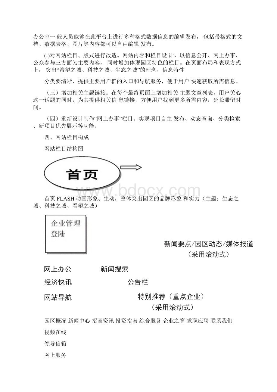 网站策划梅州市高新区管委会网站整合优化方案精品.docx_第2页