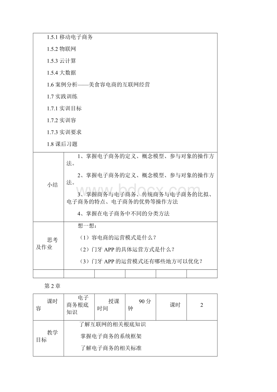 电子商务概论及案例分析微课版教学教案.docx_第3页