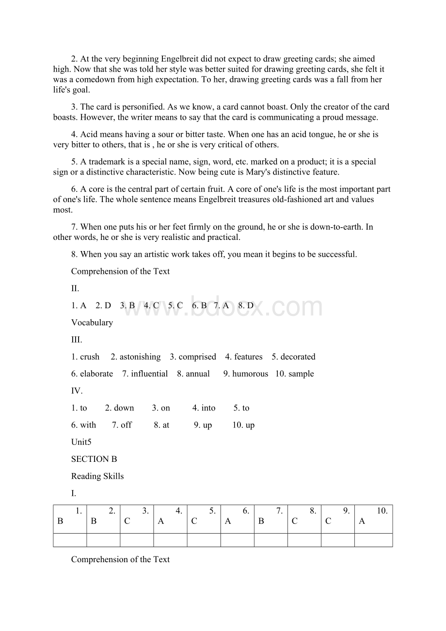 资料整理大学新视野英语3第二版课后规范标准答案sectionB.docx_第3页