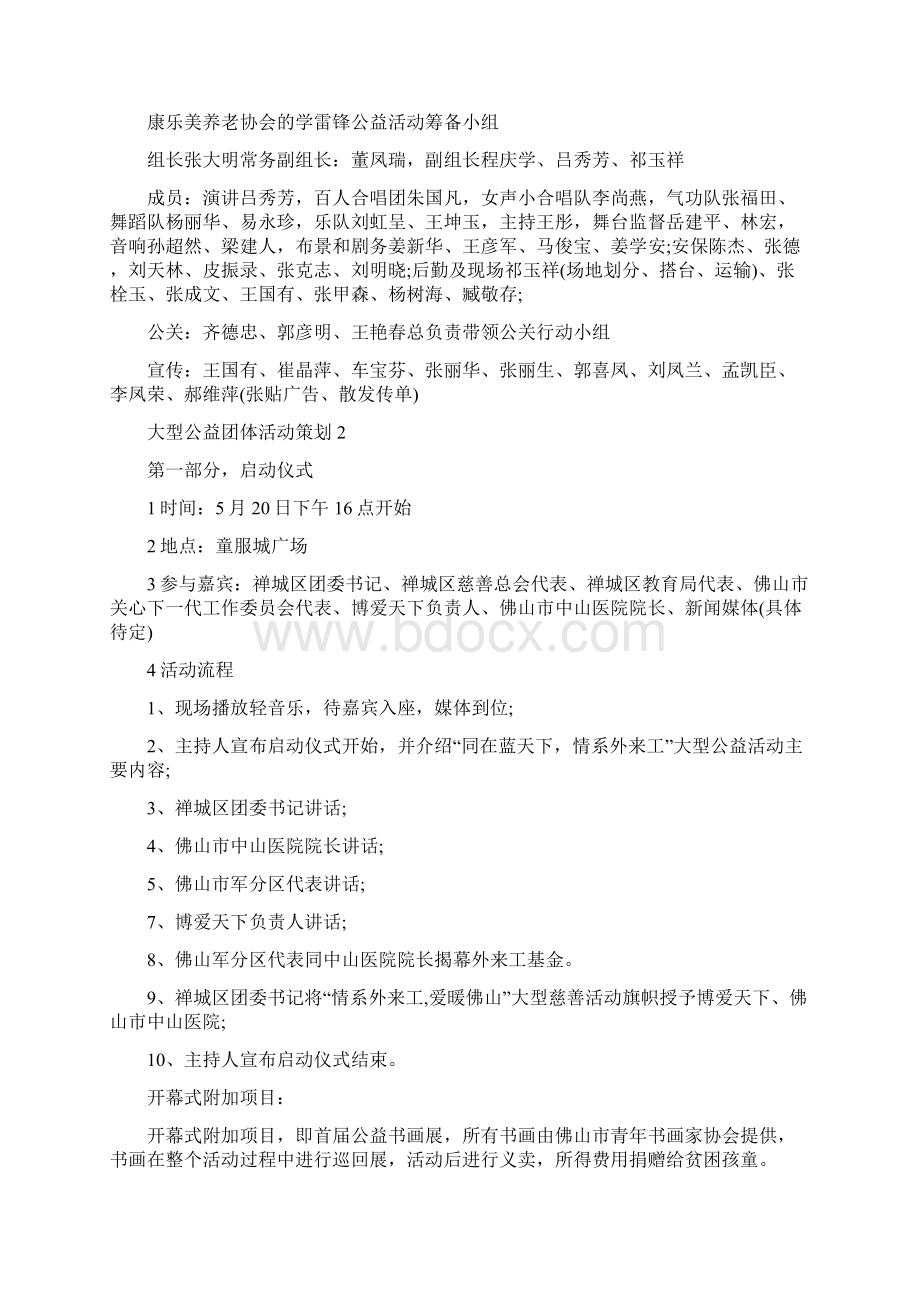 大型公益团体活动策划Word下载.docx_第3页