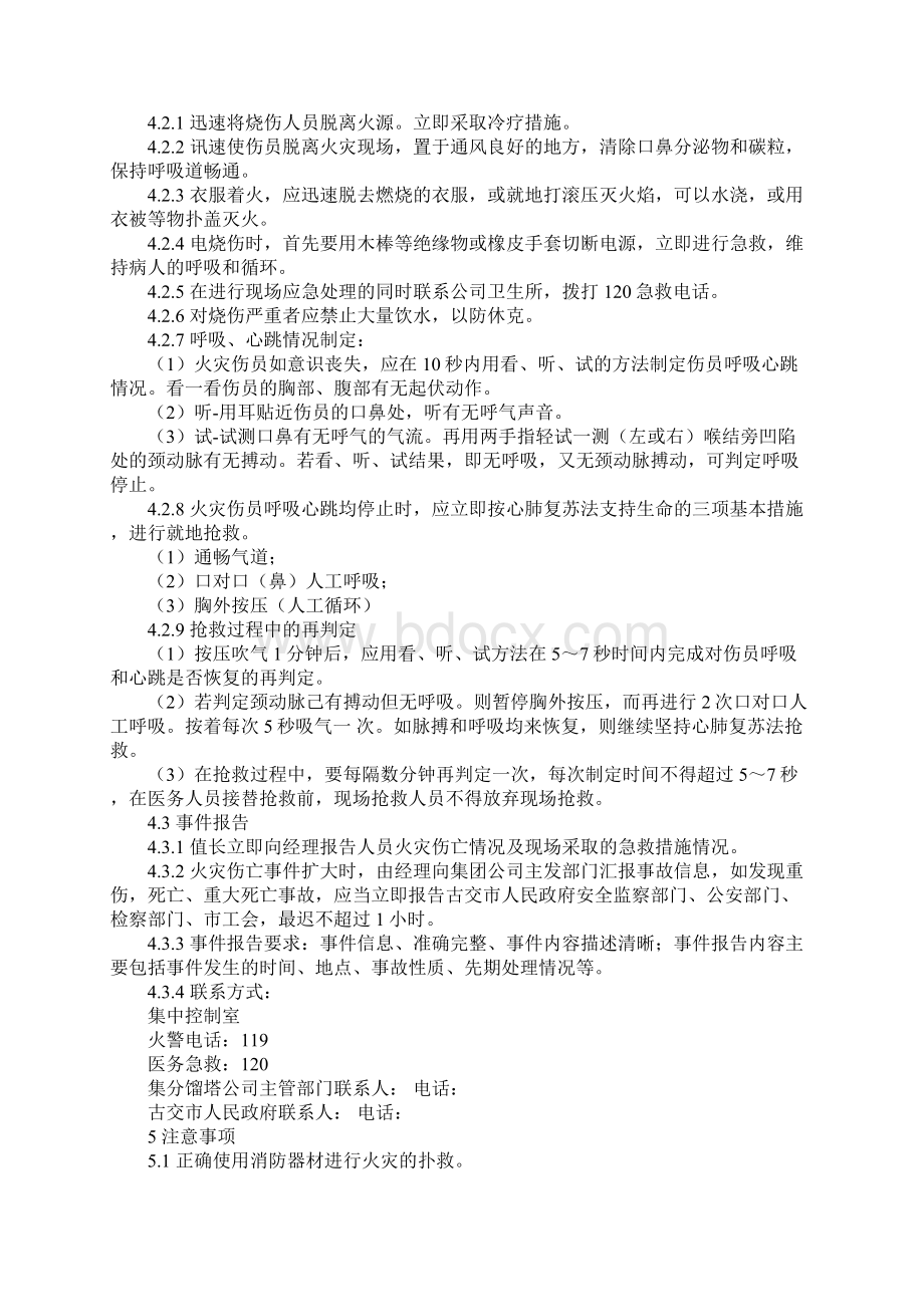 火灾伤亡事故现场处理方案完整版Word文件下载.docx_第3页