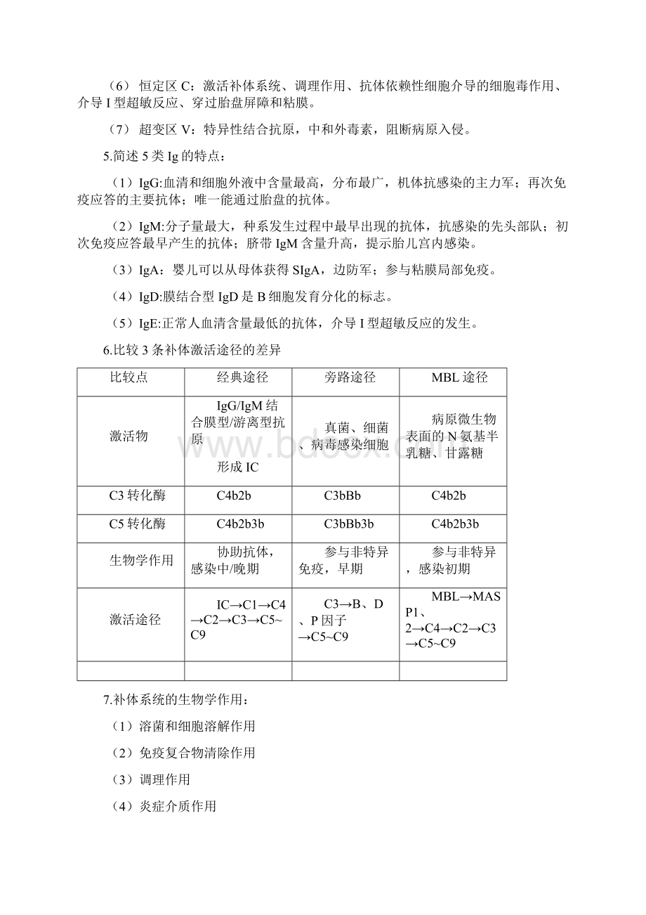 医学免疫学简答题资料讲解.docx_第2页