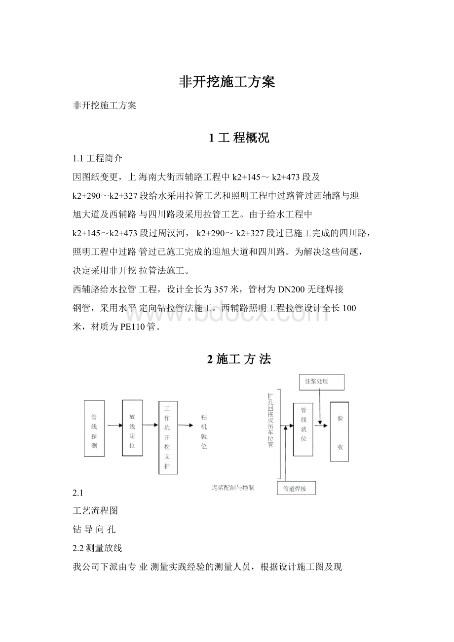 非开挖施工方案.docx_第1页