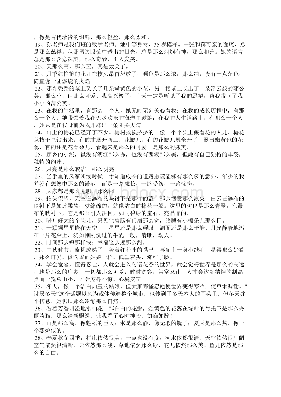 用那么那么造句大全.docx_第2页