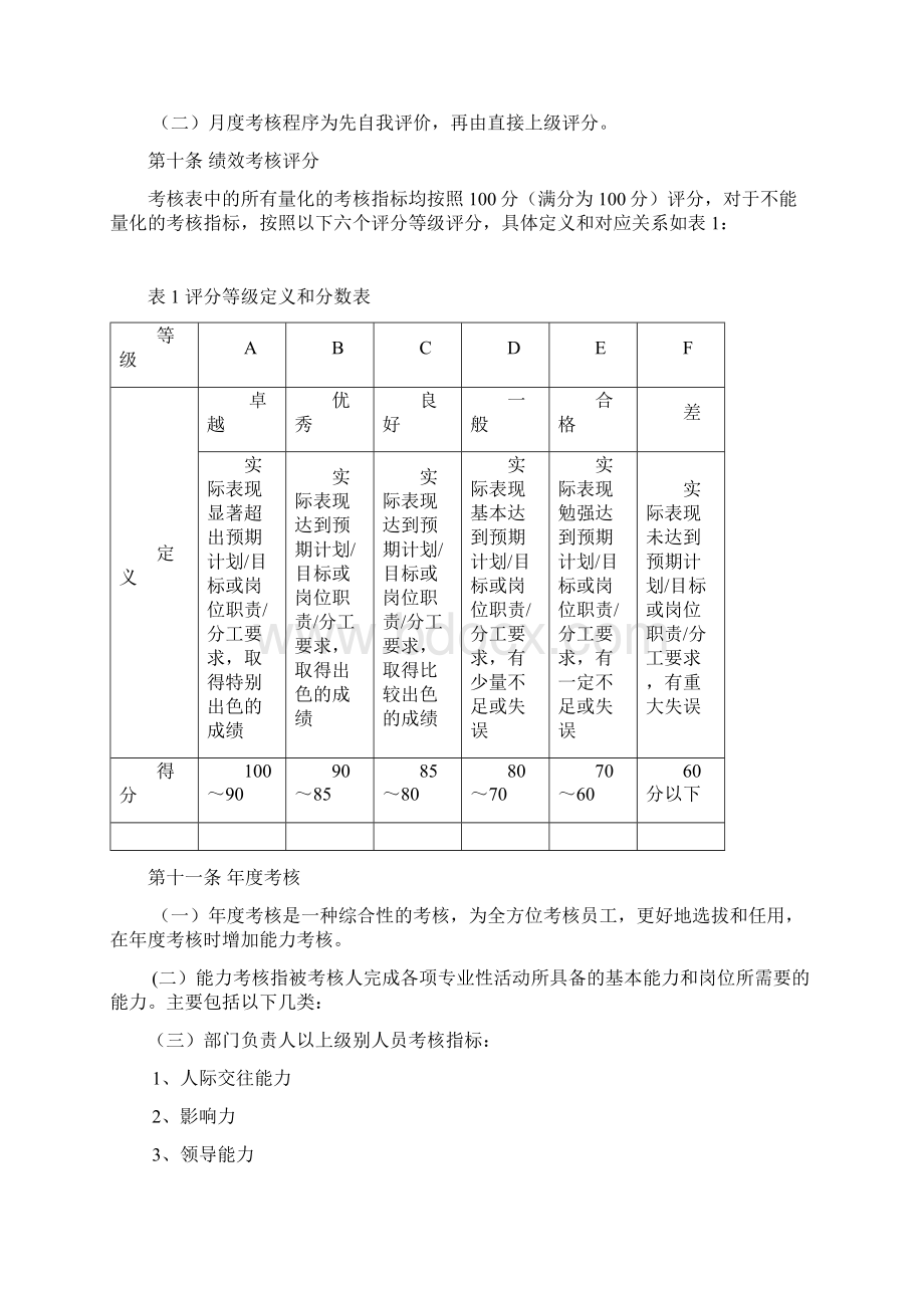 生产型企业绩效考核方案参考.docx_第3页