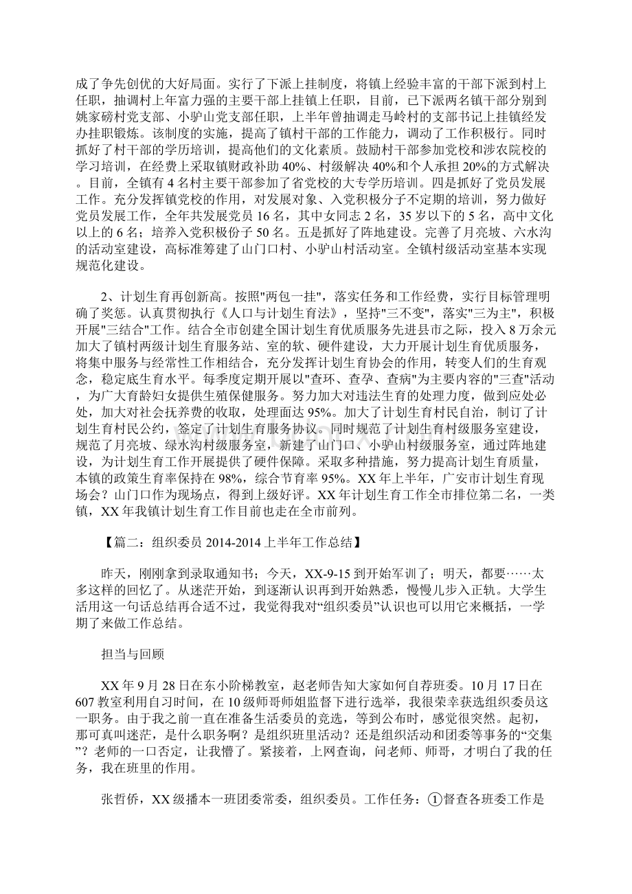 组织委员工作总结Word格式文档下载.docx_第2页