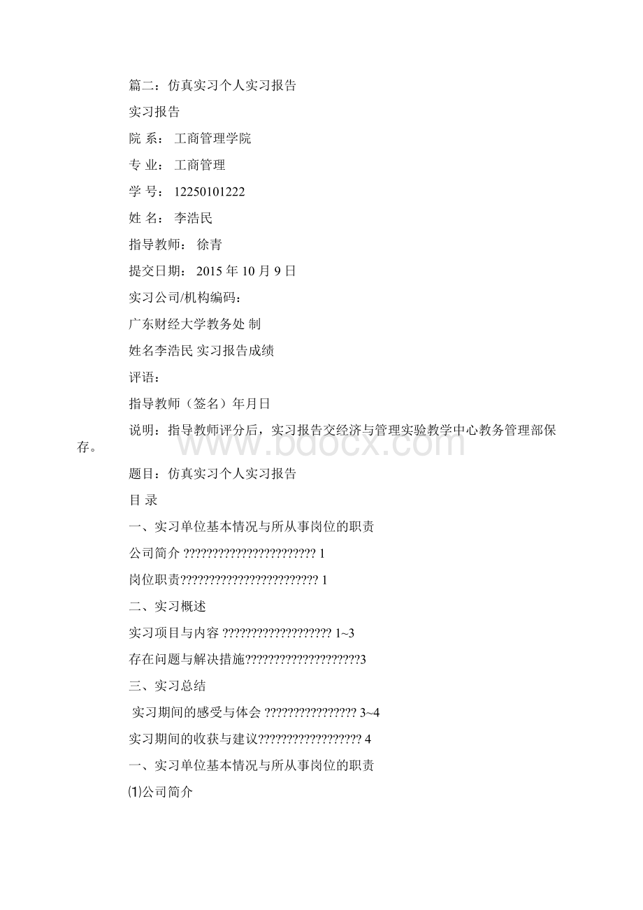 个人仿真实习报告.docx_第3页