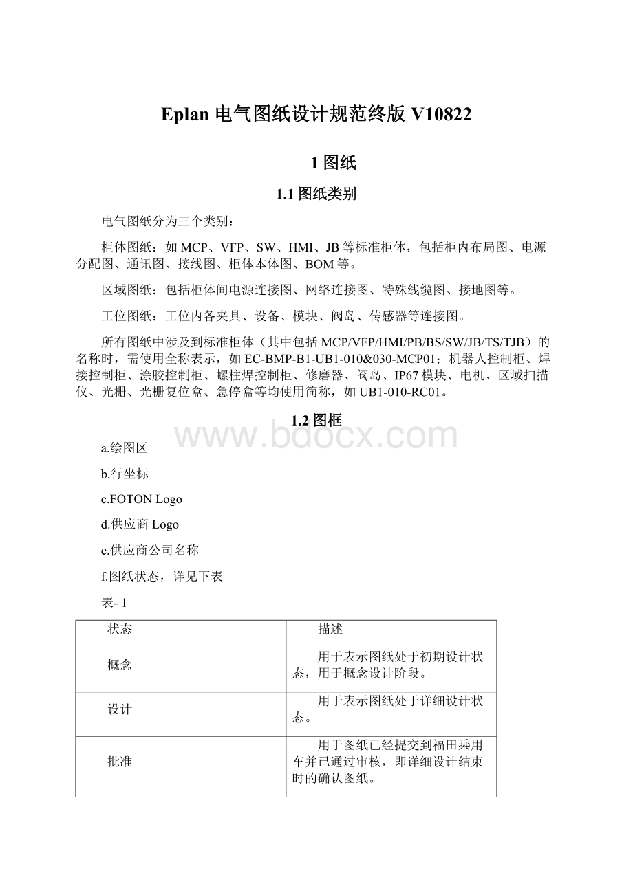 Eplan电气图纸设计规范终版V10822Word文件下载.docx_第1页