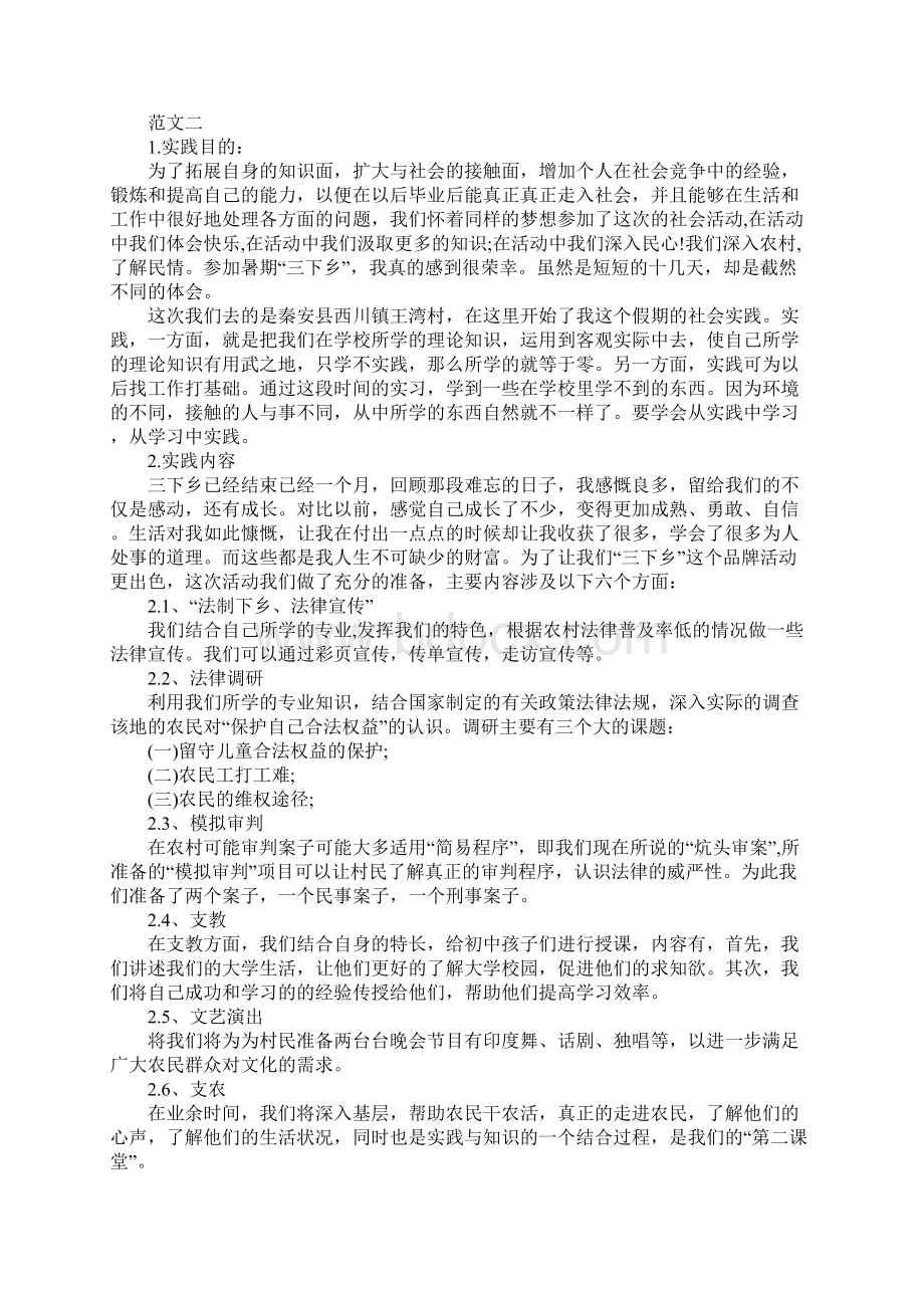 寒假三下乡实践报告.docx_第3页