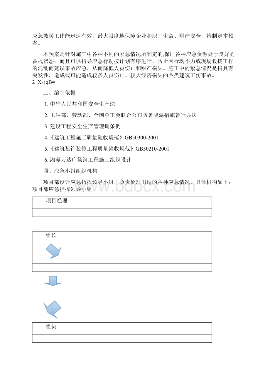 装修工程夏季施工应急预案.docx_第2页