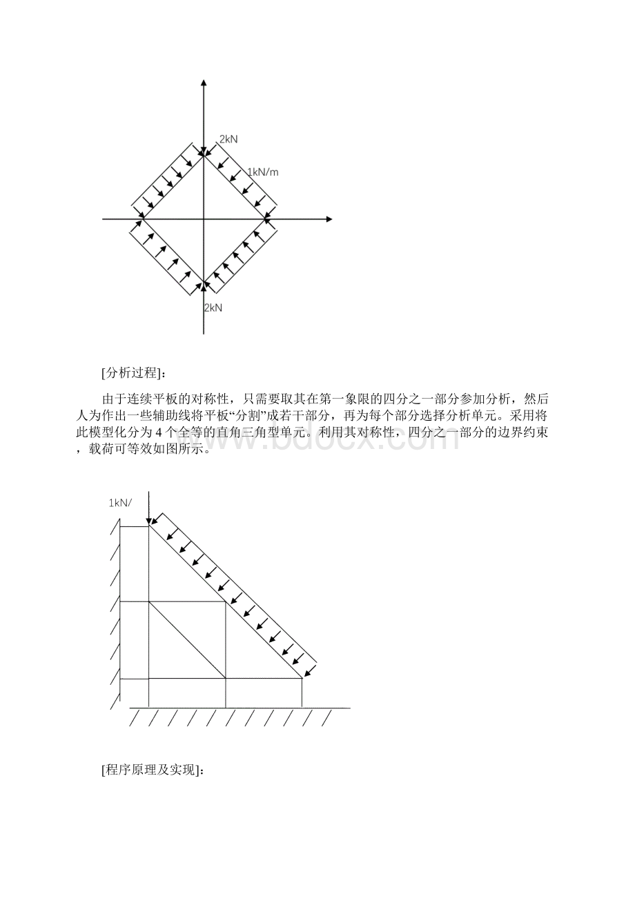 有限元大作业matlab课程设计例子.docx_第2页