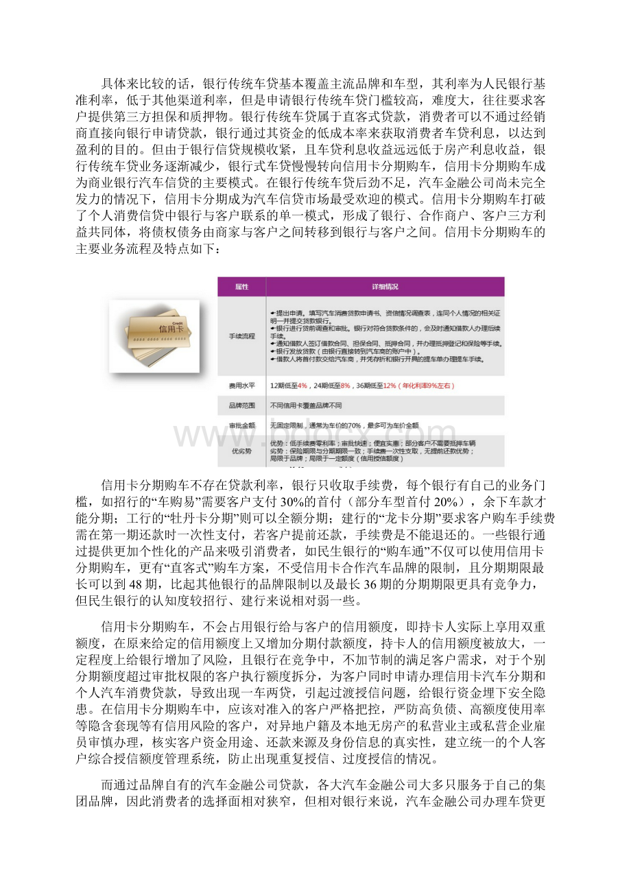 围绕汽车消费场景的金融市场分析知识交流.docx_第2页