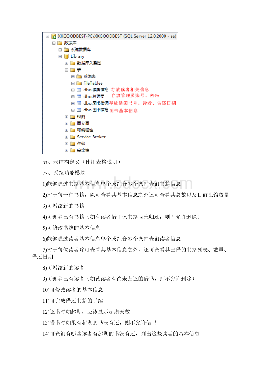 Java图书馆管理系统附全代码课程设计报告Word文件下载.docx_第3页