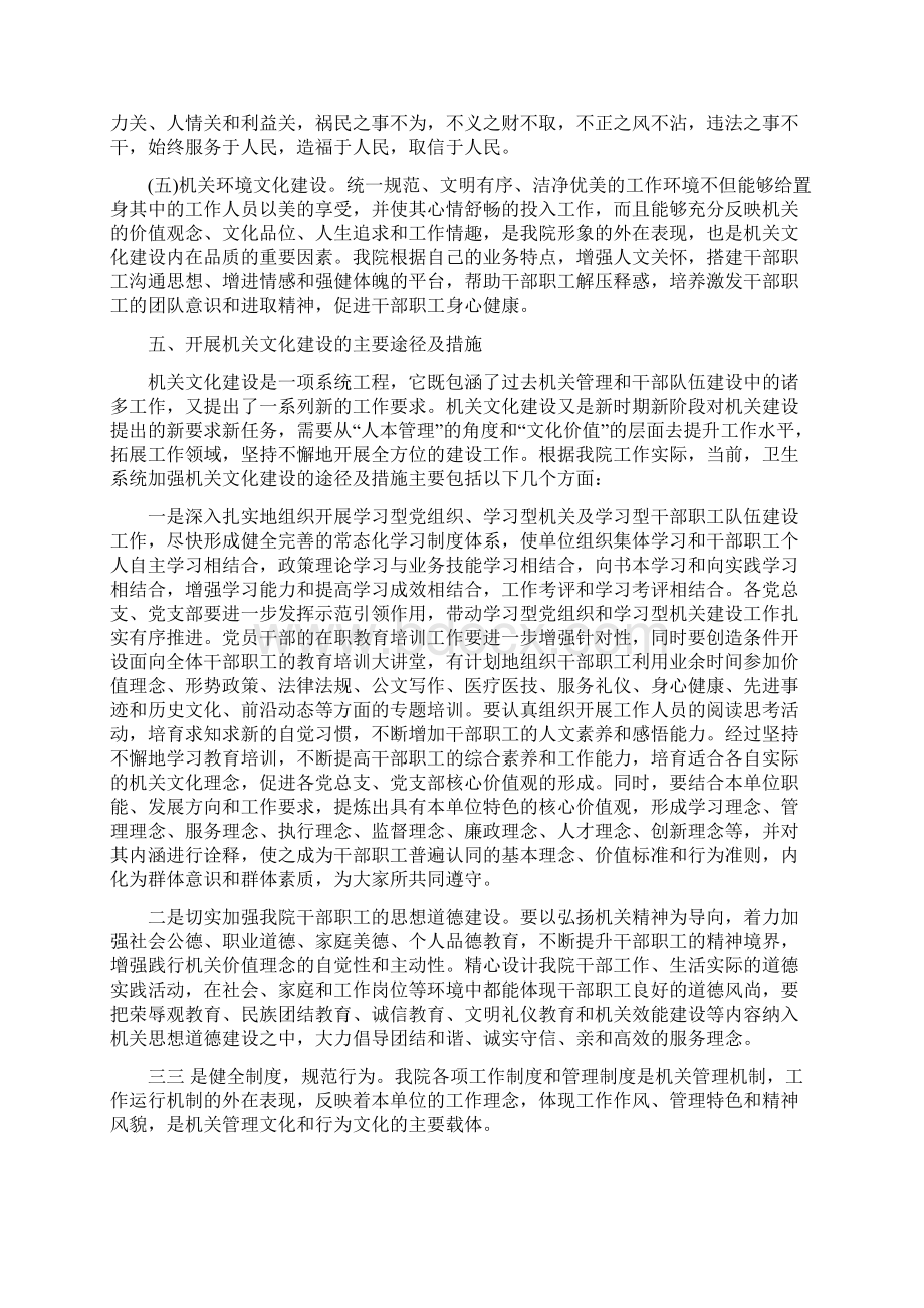 柏杨河卫生院机关文化建设实施方案.docx_第3页