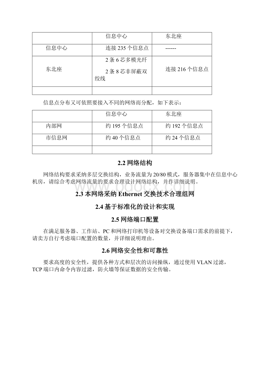 广州市财政局计算机网络设备采购工程技术规范书Word格式文档下载.docx_第3页