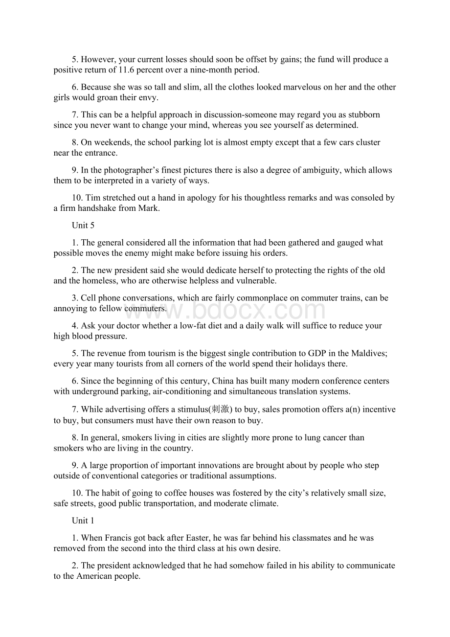 第三版新视野大学英语3习题加部分.docx_第3页