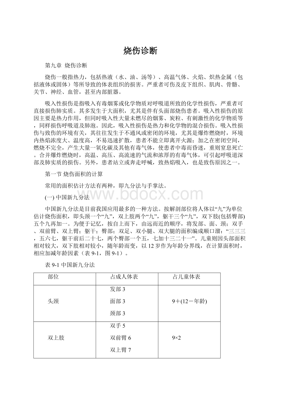 烧伤诊断.docx_第1页