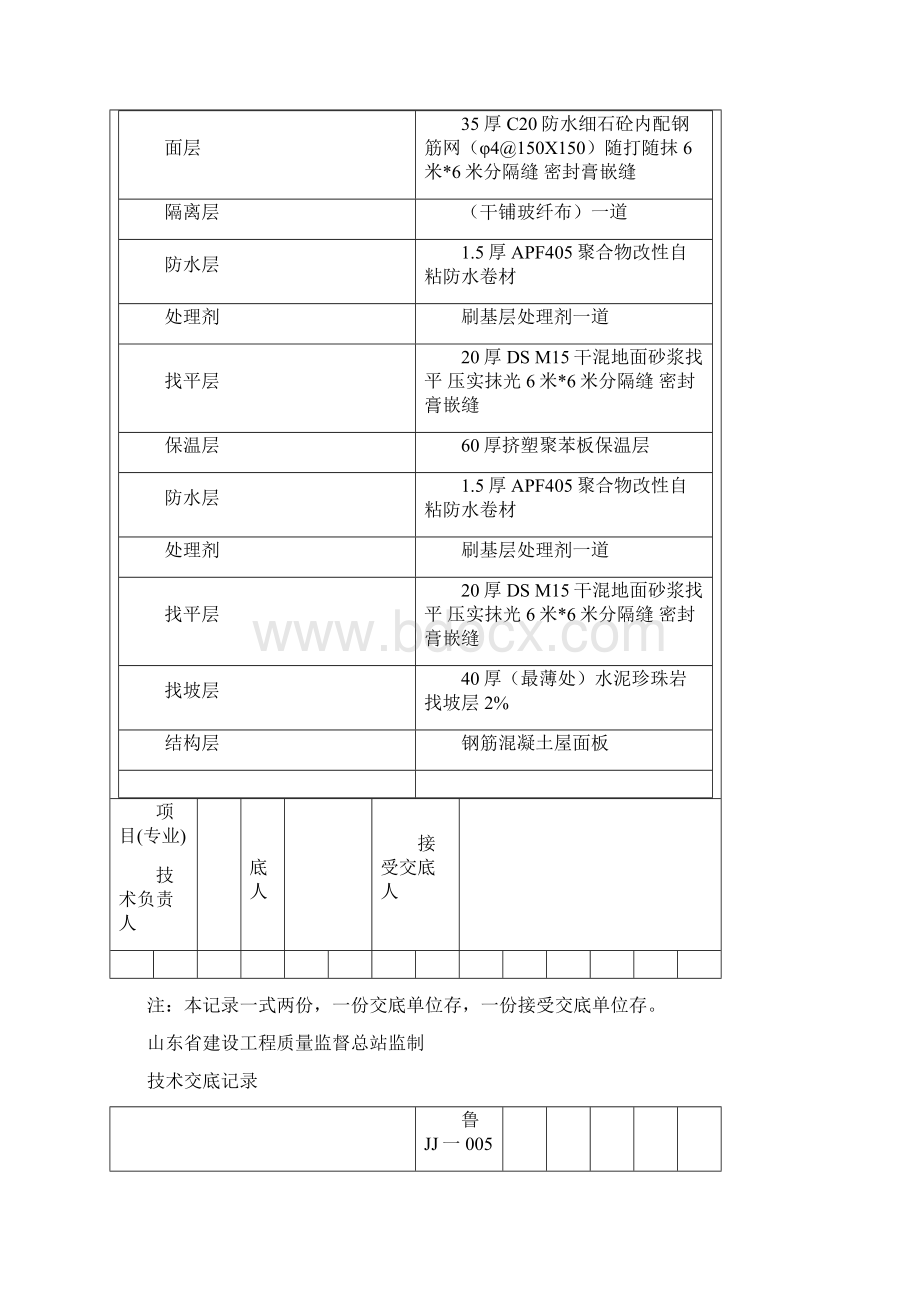 商铺屋面防水工程技术交底.docx_第2页