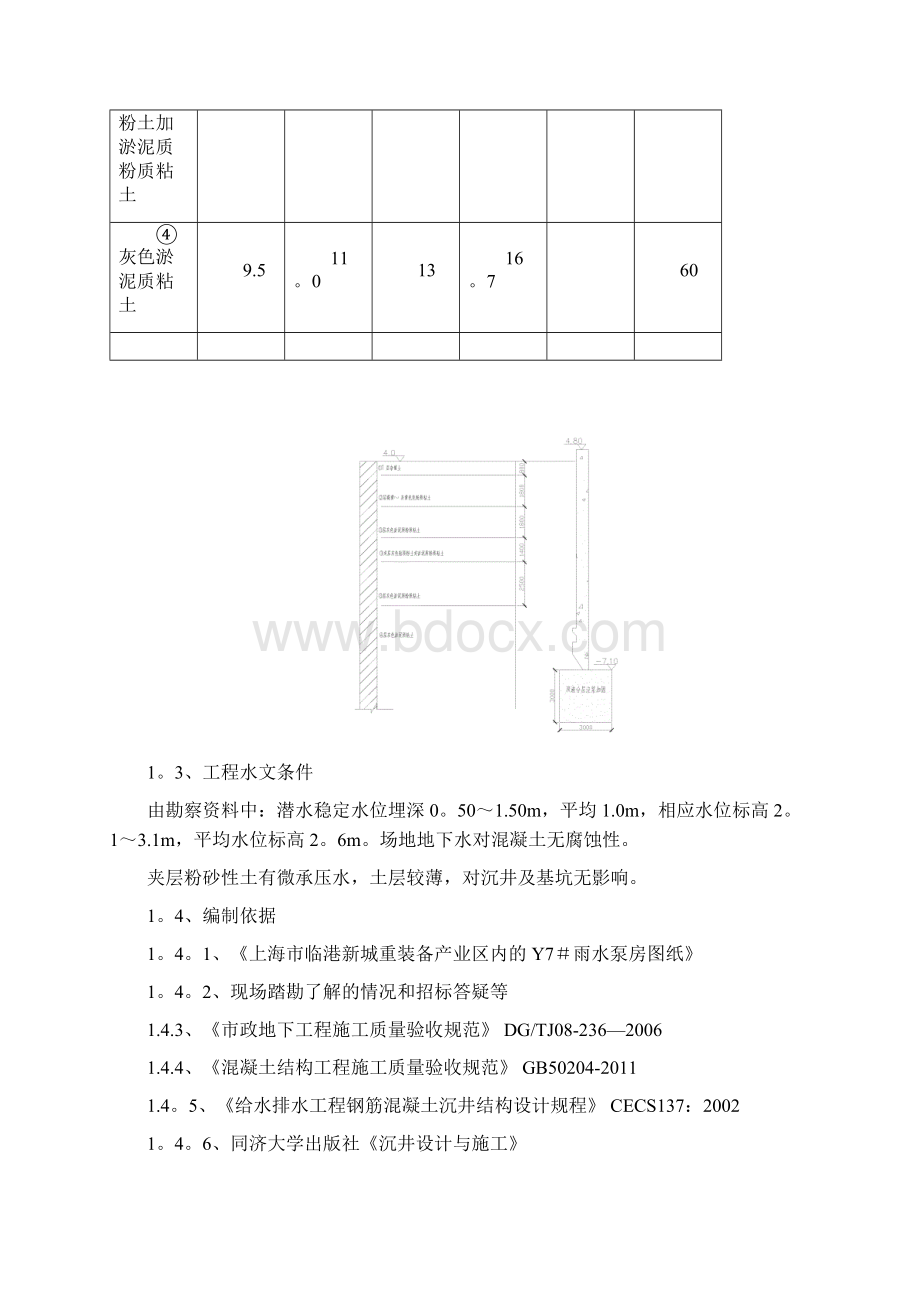 雨水泵站的施工方案doc新建筑施工资料Word格式.docx_第2页