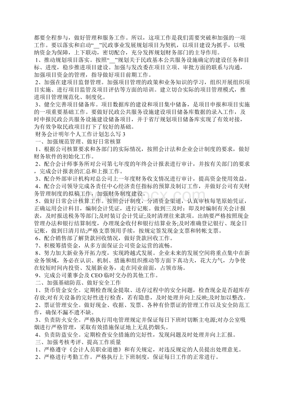 财务会计明年工作计划怎么写.docx_第3页