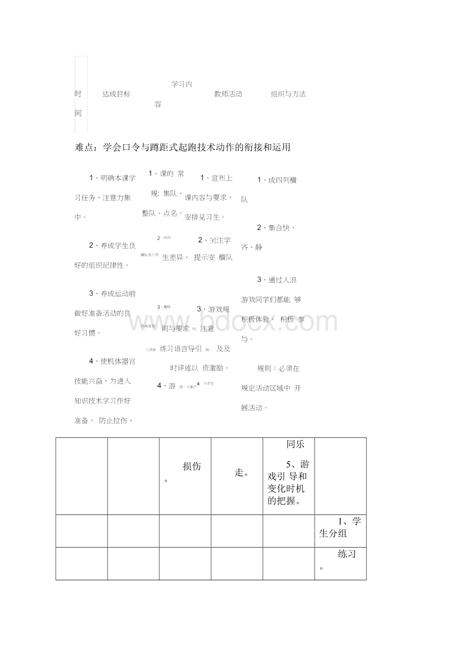 小学体育《蹲踞式起跑》教学设计.docx_第3页