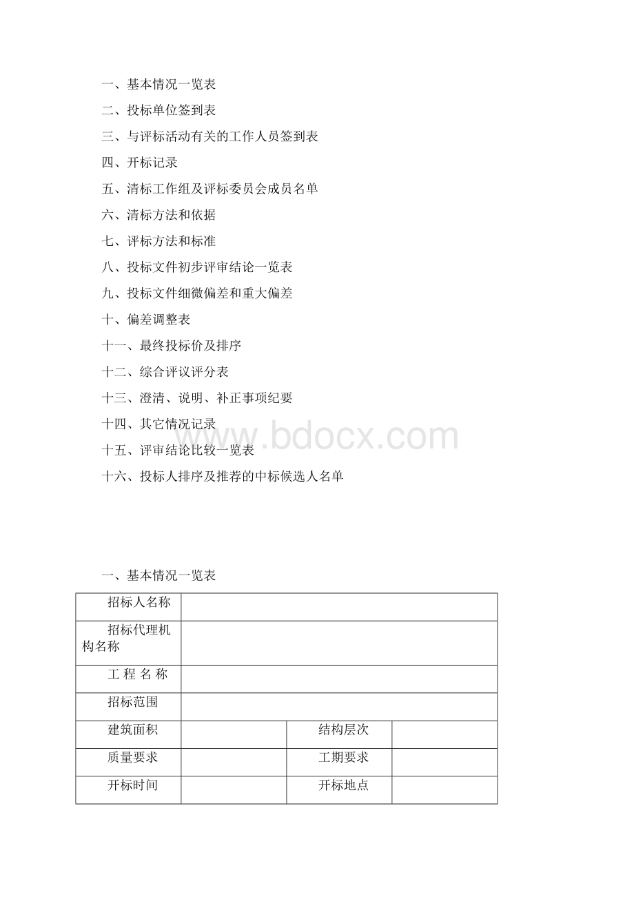 开标清标评标报告Word格式文档下载.docx_第2页