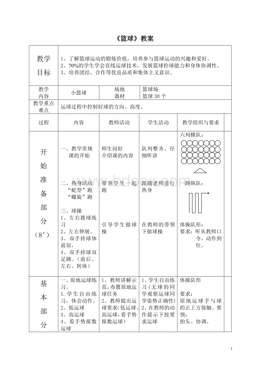 小学篮球教案.doc