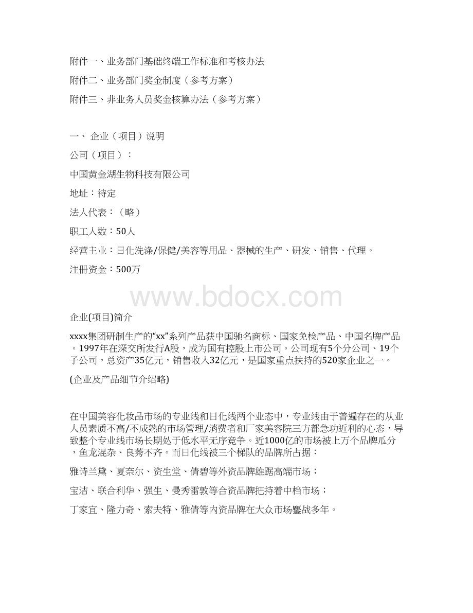 XX企业关于全国高校化妆品市场营销推广项目商业计划书.docx_第2页