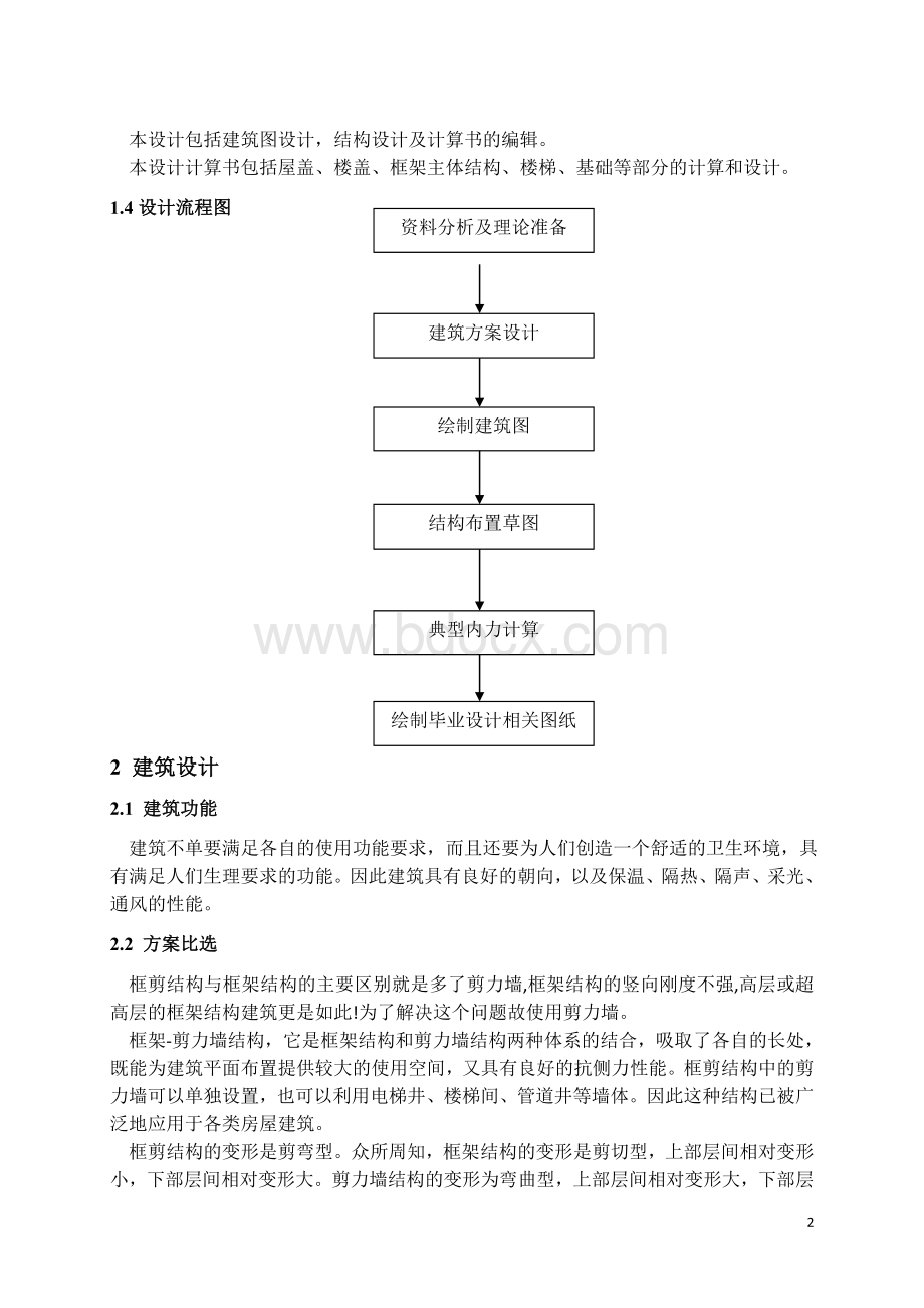 常州市某小区11层住宅楼框架结构设计Word下载.doc_第2页