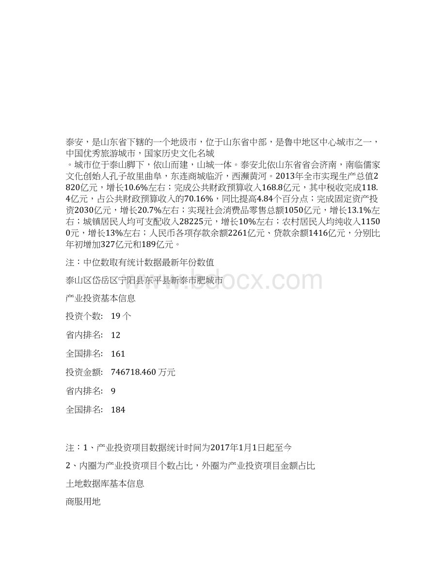 泰安市宏观经济与社会发展基础数据分析报告.docx_第2页