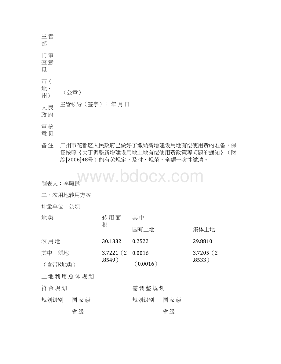 建设用地项目呈报材料.docx_第3页