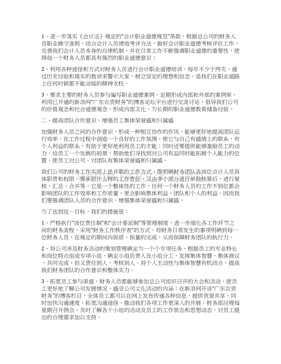 财务团队建设总结Word文档下载推荐.docx_第3页