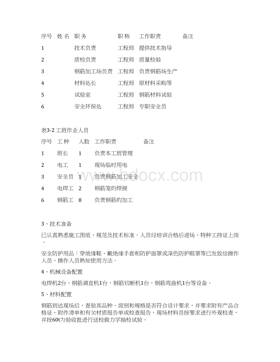 桥梁桩基钢筋加工与安装首件施工方案.docx_第3页