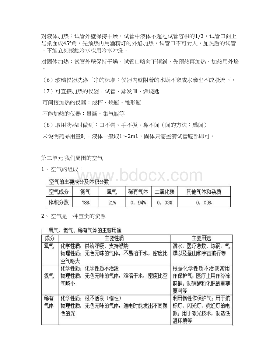 初三化学上册知识点总结13单元.docx_第3页