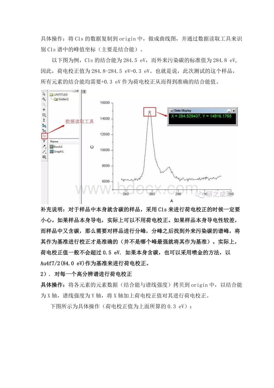 XPS原始数据处理(含分峰拟合).docx_第2页