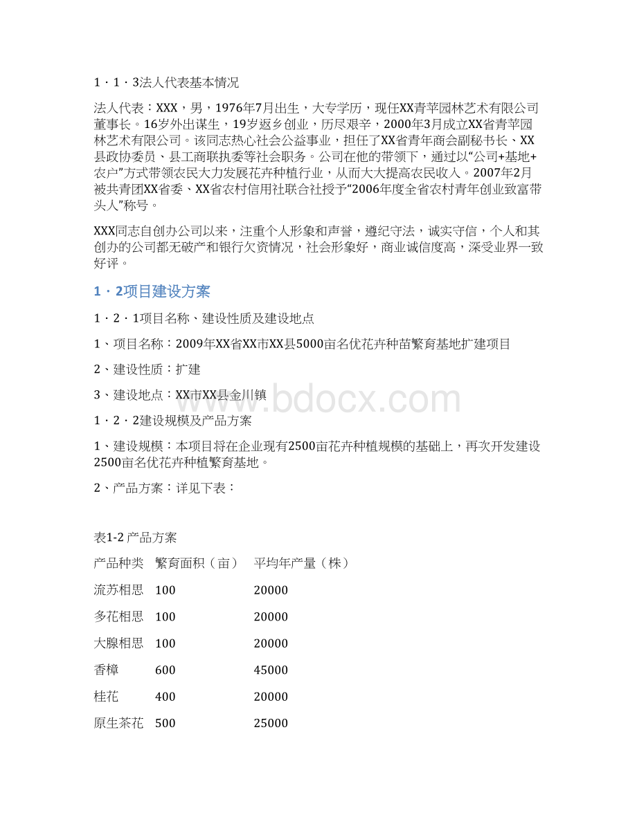 5000亩名优花卉种苗繁育基地扩建项目可行性研究报告.docx_第3页